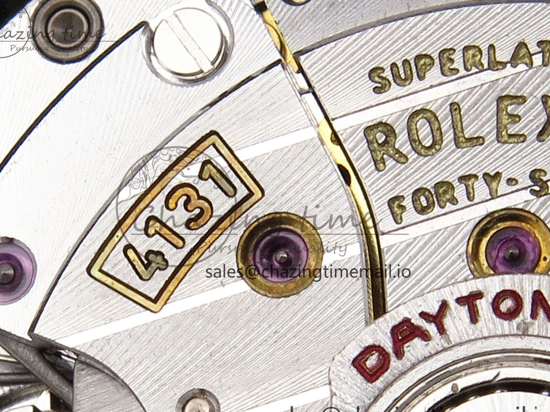 YG Daytona QF SS 1:1 Braclet YG V5 on Dial Best SH4131 126503 Edition 0428